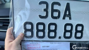 Bảng giá biển số ô tô đẹp đấu giá tháng (11/2023)